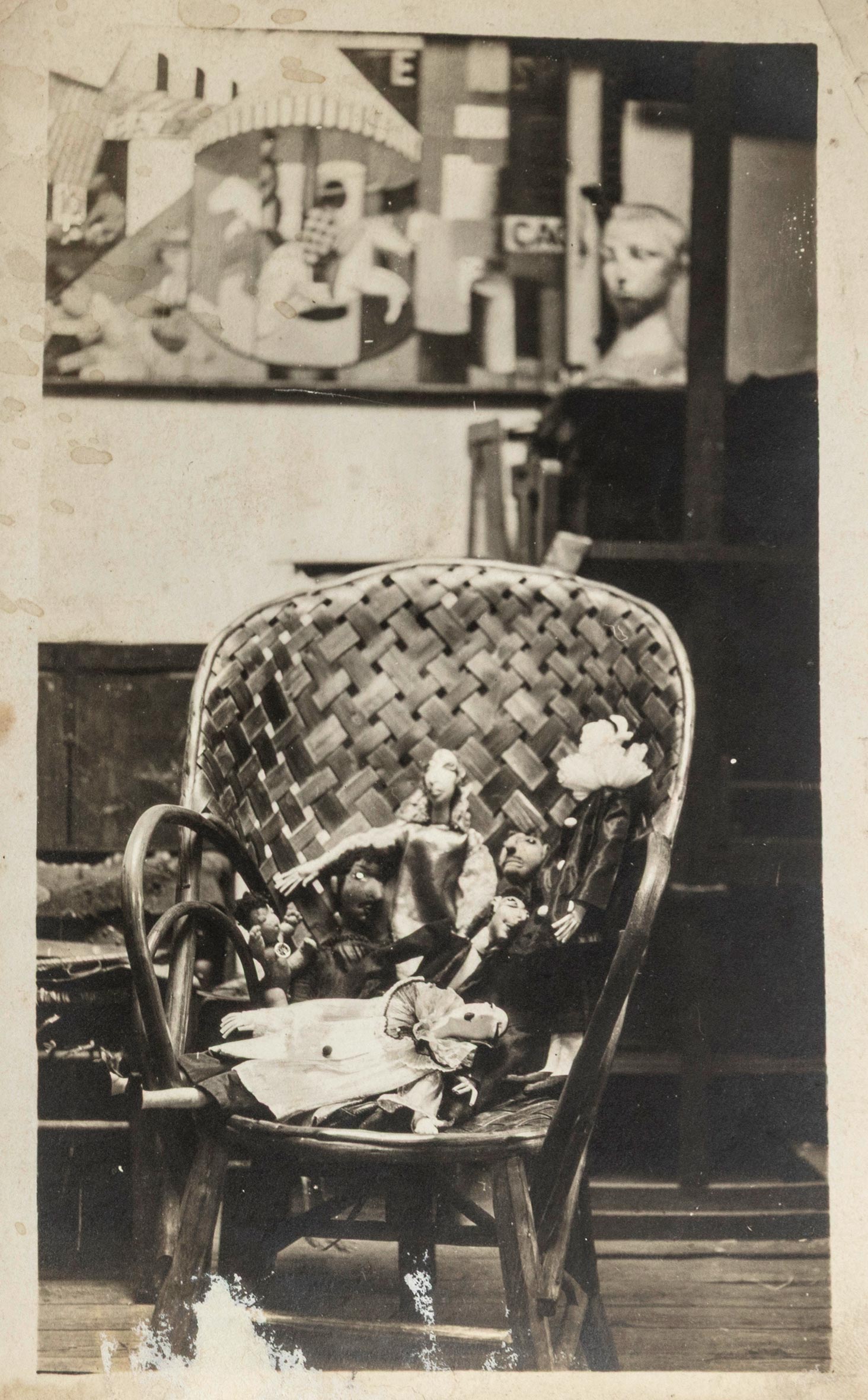 Un coin de l’atelier avenue du Maine, photo Trampus