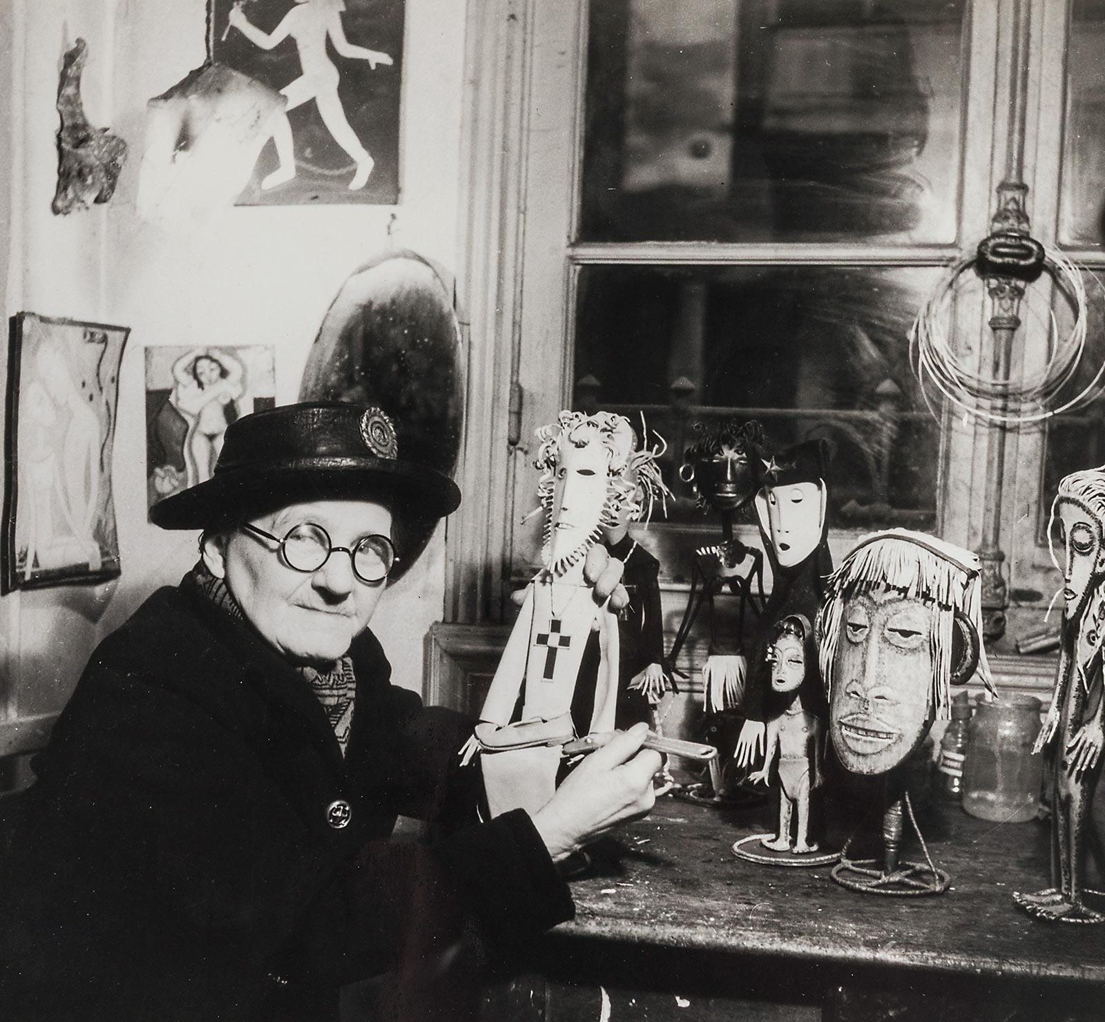 Boris Lipinitzki, Marie à Paris, 1953 Condoléances de Foujita, 1957