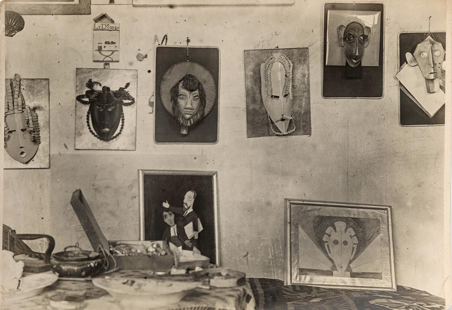 Les souvenirs de l’artiste l’accompagnent sur la Côte d’Azur, photo Cami Stone, 1929